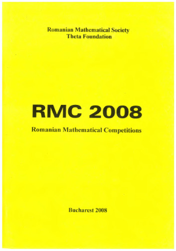 RMC 2008-Rumanian mathematical competitions
