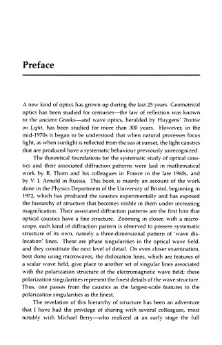 Natural Focusing and Fine Structure of Light: Caustics and Wave Dislocations