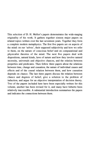 Matters of Metaphysics