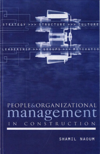 People and Organizational Management in Construction