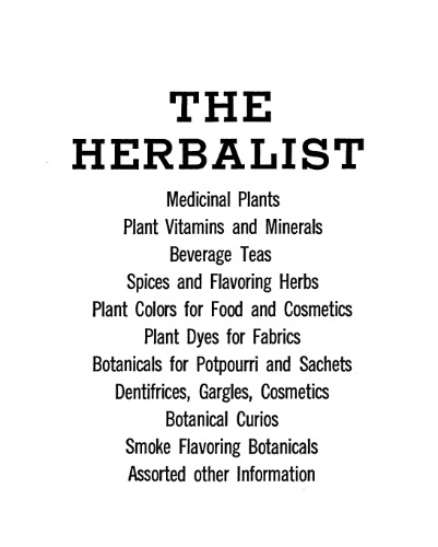 The Herbalist