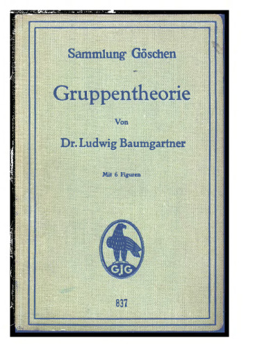 Gruppentheorie
