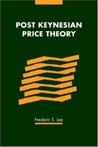 Post Keynesian price theory