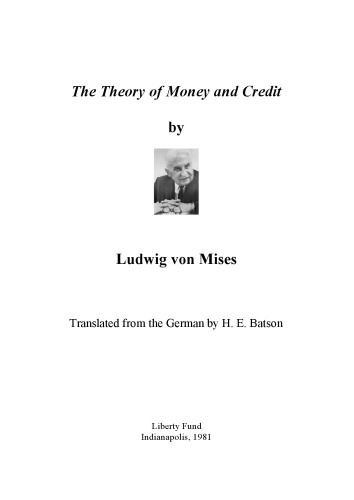 Theory of Money and Credit