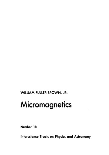 Micromagnetics
