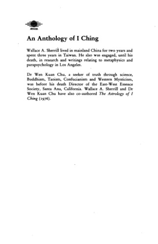 An Anthology of I Ching