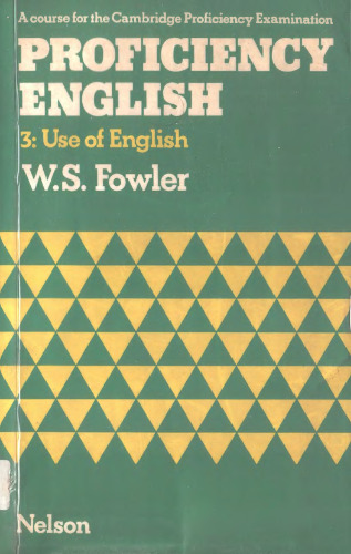Proficiency English: Use of English - Book 3