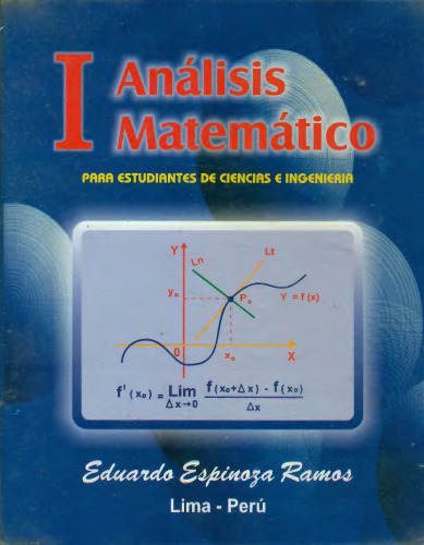 Analisis Matematico I - 3ra Ed
