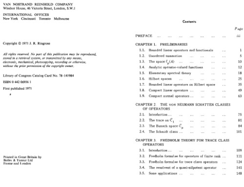 Compact non-self-adjoint operators