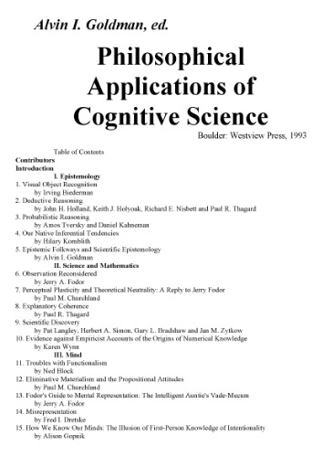 Readings in Philosophy and Cognitive Science (Bradford Books)