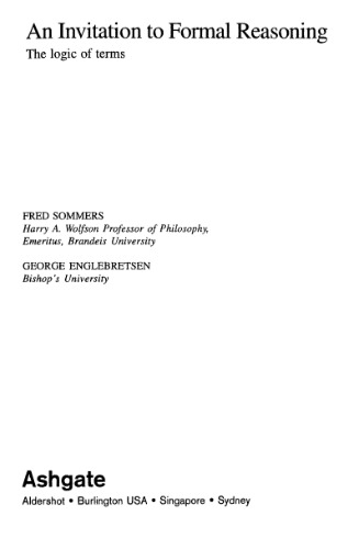 An Invitation to Formal Reasoning