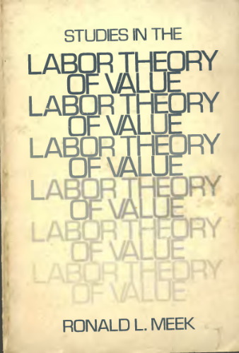 Studies in the Labor Theory of Value (Modern Reader Paperback)