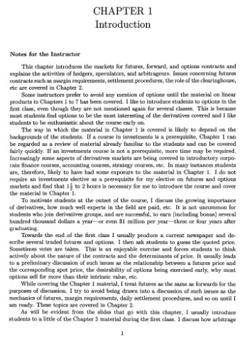 Options, Futures, and Other Derivatives -Solution Manual