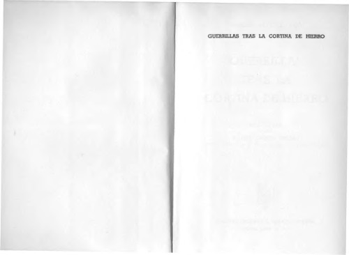Guerrillas tras la cortina de hierro.