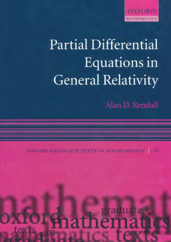 Partial Differential Equations in General Relativity