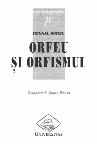 Orfeu si orfismul
