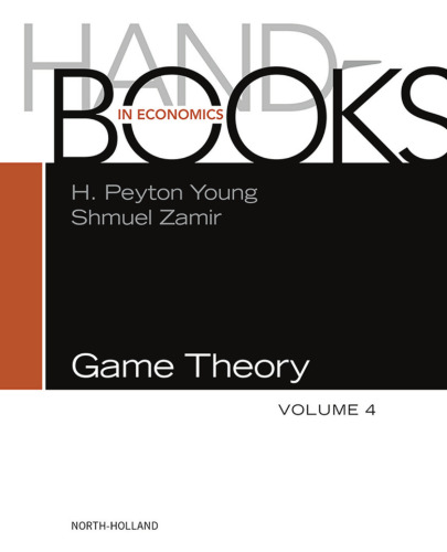 Handbook of Game Theory, Volume 4