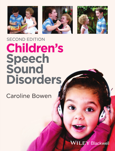 Children's Speech Sound Disorders