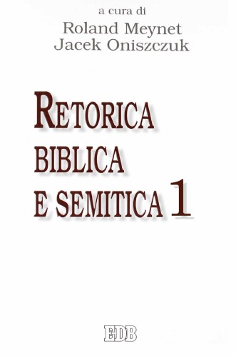 Retorica biblica e semitica
