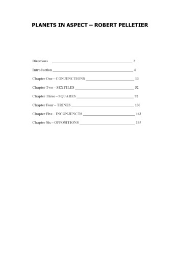 Planets in Aspect: Understanding Your Inner Dynamics