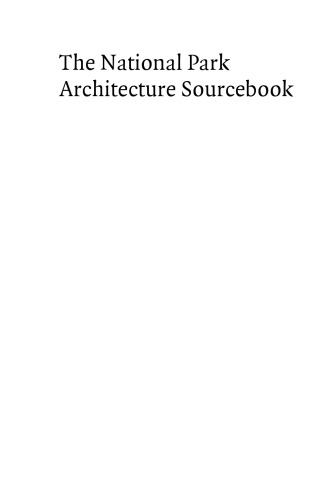 The National Park Architecture Sourcebook