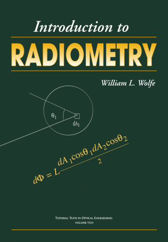 Introduction to Radiometry
