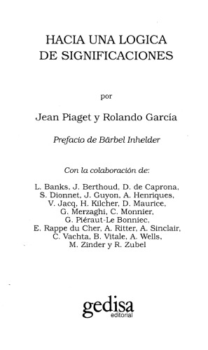 Hacia una logica de las significaciones