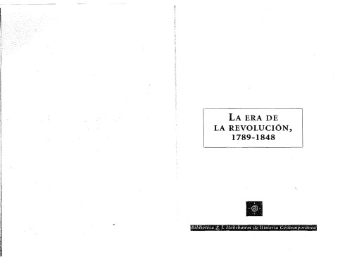 La era de la revolución, 1789-1848