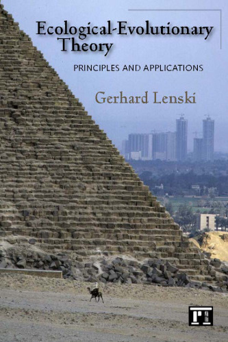 Ecological-Evolutionary theory : principles and applications