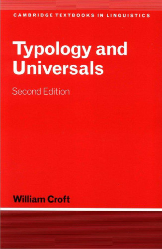 Typology and universals
