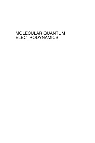Molecular Quantum Electrodynamics: Long-Range Intermolecular Interactions