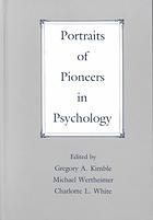 Portraits of Pioneers in Psychology