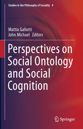 Perspectives on Social Ontology and Social Cognition