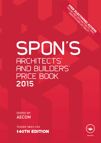 Spon's architects' and builders' price book