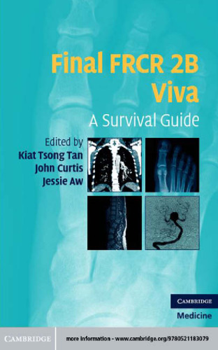 Final FRCR 2B viva : a survival guide