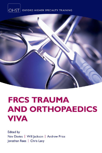 FRCS trauma and orthopaedics viva
