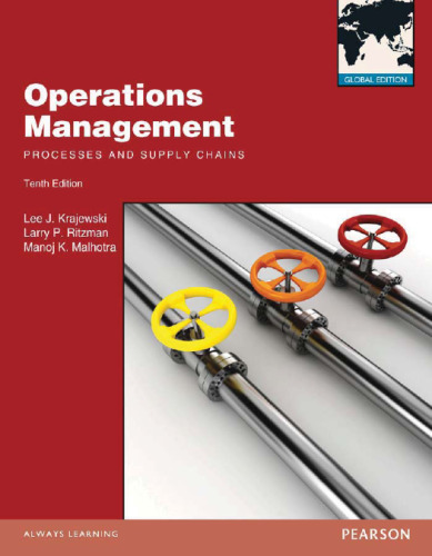 Operations management : processes and supply chains