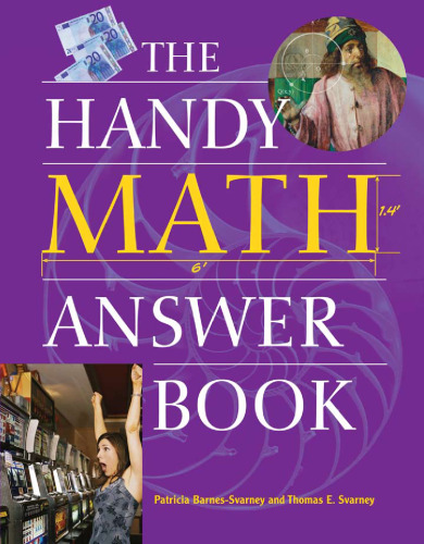 The handy math answer book