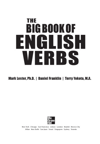 The big book of English verbs