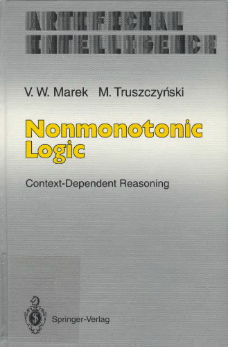 Nonmonotonic Logic: Context-Dependent Reasoning