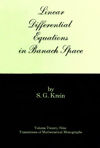 Linear differential equations in Banach space