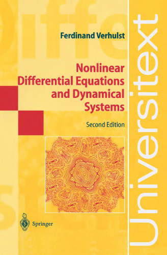 Nonlinear Differential Equations and Dynamical Systems