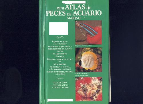 Atlas de peces de acuario marino