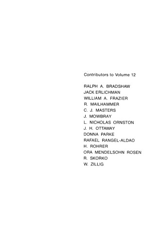 Current topics in cellular regulation. Vol. 12