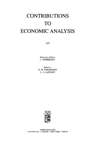 Specialization and economic organization : a new classical microeconomic framework
