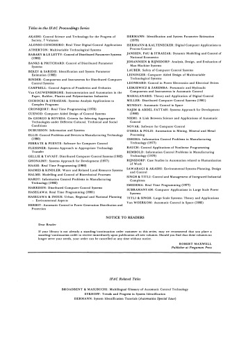 Analysis, design and evaluation of man-machine systems : proceedings of the the 1st IFAC/IFIP/IFORS/IEA conference, Baden-Baden, 27-29 September 1982