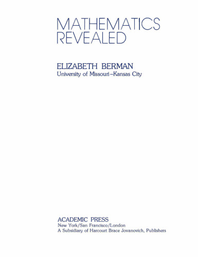 Mathematics revealed