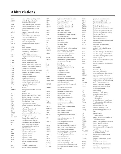 Primer to the immune response