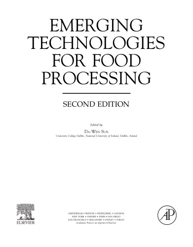 Emerging technologies for food processing