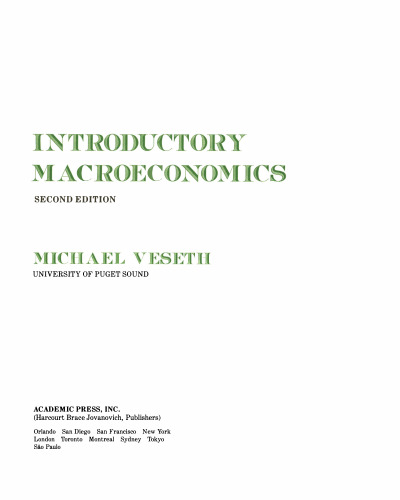 Introductory macroeconomics